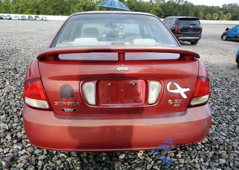 2000 Nissan Sentra Se z USA, uszkodzony, nr VIN 3N1BB51D6YL102325